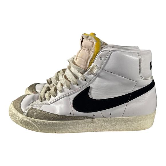Nike Blazer Mid '77 Vintage Men’s Size 9 White Lifestyle Athletic Shoes Sneakers - Picture 6 of 11